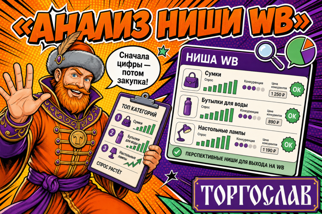 Как выбрать нишу на Wildberries: анализ категорий