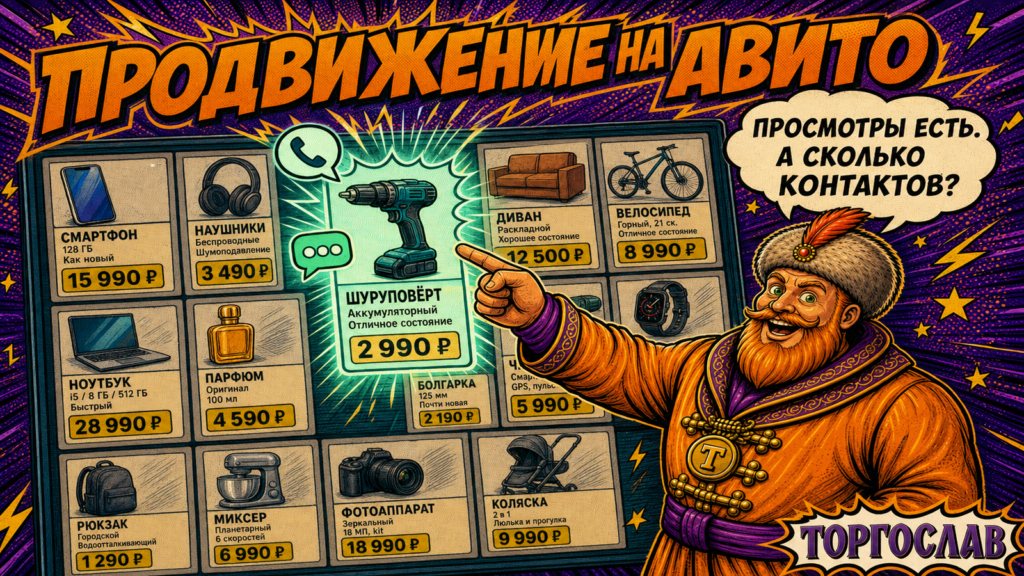 Продвижение на Авито: инструменты и порядок работы